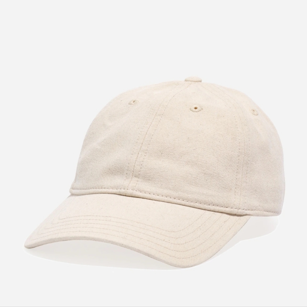 Madewell Organic Broken-in Baseball Cap - Alabaster